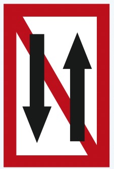 Begegnungsverbot an Engstellen